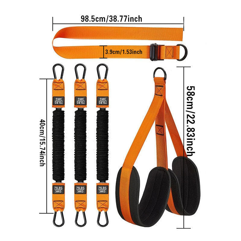 Household Outdoor Exercise Pull-ups Auxiliary Strap Suit